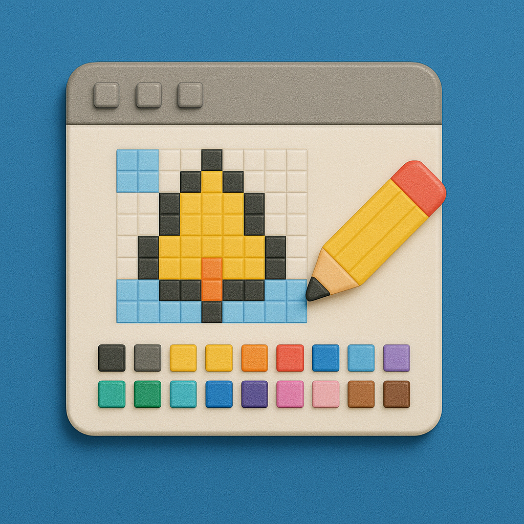 Pixel Art Drawing Board Alpha 3.1