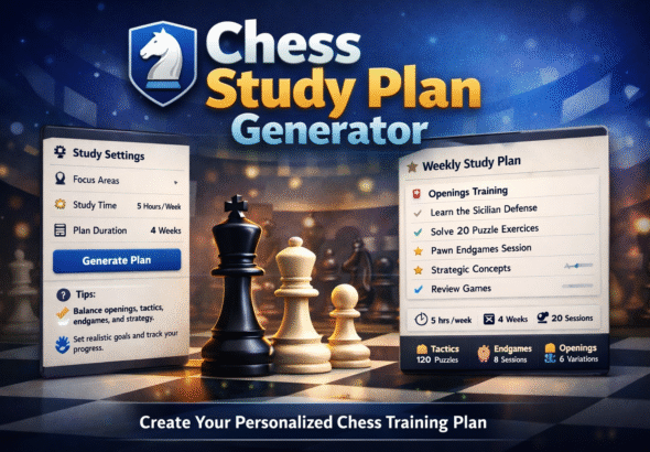 Chess Study Plan Generator