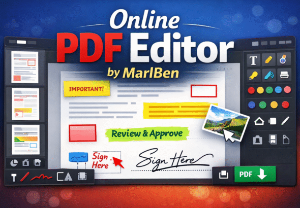 Online PDF Editor by MarlBen